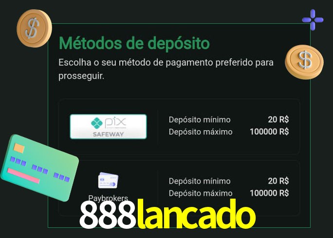 O cassino 888lancado oferece uma grande variedade de métodos de pagamento