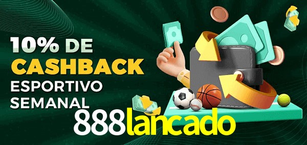 10% de bônus de cashback na 888lancado